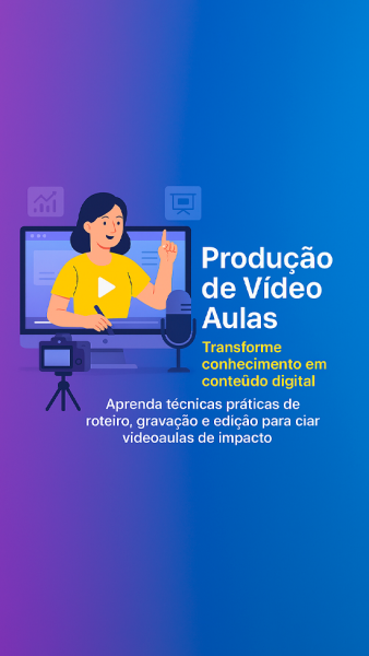 Produção de Vídeo Aulas