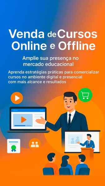 Venda de Cursos Online e Offline