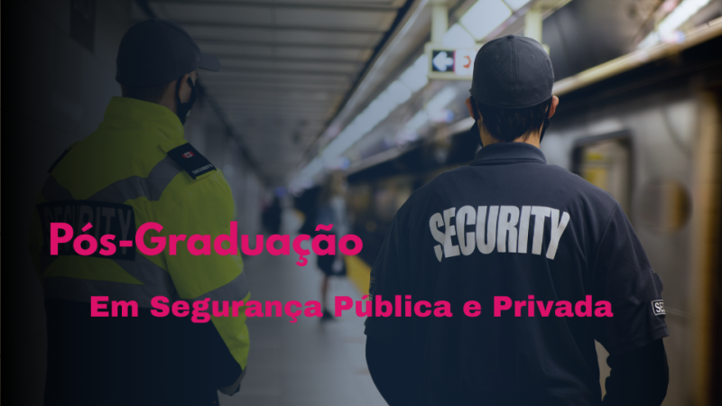 SEGURANÇA PÚBLICA E PRIVADA