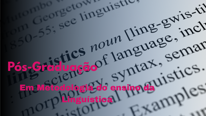 METODOLOGIA DO ENSINO DA LINGUÍSTICA