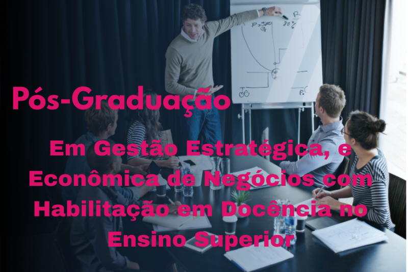 GESTÃO ESTRATÉGICA E ECONÔMICA DE NEGÓCIOS COM HABILITAÇÃO EM DOCÊNCIA NO ENSINO SUPERIOR